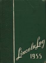 Lincoln High School 1955 yearbook cover photo