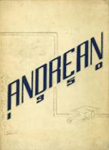 Andrews School for Girls 1950 yearbook cover photo