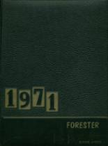 1971 Forest Hills High School Yearbook from Sidman, Pennsylvania cover image