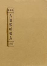 Hobart High School 1913 yearbook cover photo