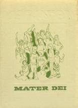 Mater Dei Catholic High School 1974 yearbook cover photo