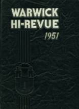 1951 Warwick High School Yearbook from Lititz, Pennsylvania cover image