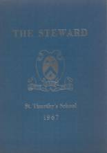 1967 St. Timothy's High School Yearbook from Stevenson, Maryland cover image