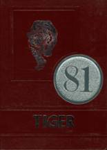 1981 Temple High School Yearbook from Temple, Oklahoma cover image