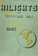 Pittsford Central High School 1943 yearbook cover photo