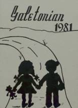 Galeton High School 1981 yearbook cover photo