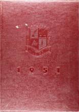 Bladensburg High School 1951 yearbook cover photo