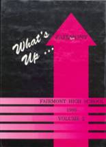 Fairmont High School 1990 yearbook cover photo