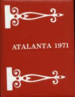 Atlanta High School 1971 yearbook cover photo