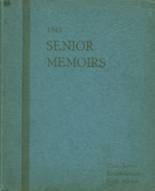 Port Jervis High School 1943 yearbook cover photo
