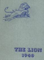 Red Lion Area High School 1940 yearbook cover photo