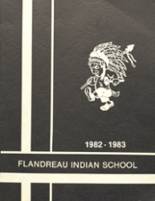 Flandreau Indian School 1983 yearbook cover photo