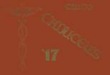Chico High School 1917 yearbook cover photo
