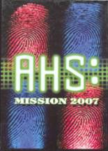 Arrowhead High School 2007 yearbook cover photo