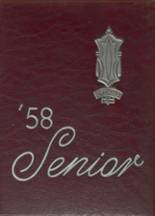 Ottawa Township High School 1958 yearbook cover photo