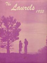 Laurel High School 1955 yearbook cover photo