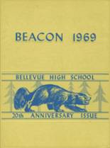Bellevue High School 1969 yearbook cover photo