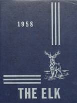 Elkhorn High School 1958 yearbook cover photo