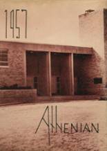 Sherman High School 1957 yearbook cover photo