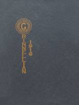 1916 Grinnell Community High School Yearbook from Grinnell, Iowa cover image