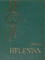 St. Helena High School 1966 yearbook cover photo