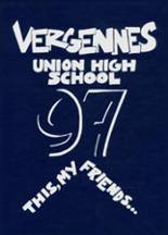 Vergennes Union High School 1997 yearbook cover photo