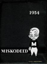 Mishawaka High School 1954 yearbook cover photo