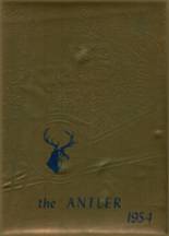 St. Agnes High School 1954 yearbook cover photo
