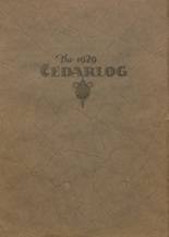 Cedar Vale High School 1929 yearbook cover photo