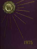 Washington High School 1975 yearbook cover photo