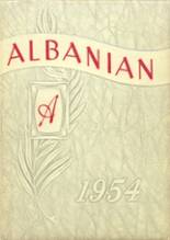 1954 Albany High School Yearbook from Albany, Indiana cover image