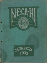 New Castle High School 1933 yearbook cover photo