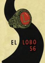 Levelland High School 1956 yearbook cover photo