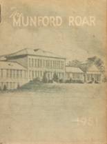 Munford High School 1951 yearbook cover photo