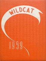 Elkhart High School 1959 yearbook cover photo