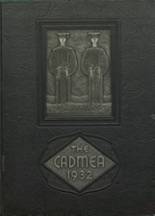 Tennessee High School 1932 yearbook cover photo