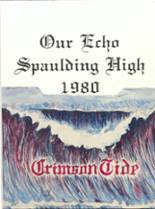 Spaulding High School 1980 yearbook cover photo