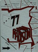 Madison High School 1977 yearbook cover photo