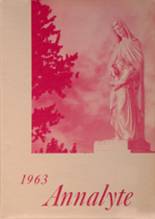 St. Ann's High School 1963 yearbook cover photo