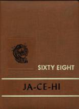 Jackson Center High School 1968 yearbook cover photo