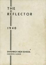 1940 Sandwich High School Yearbook from Sandwich, Illinois cover image