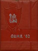 Quail High School 1962 yearbook cover photo
