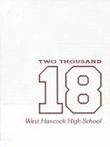 West Hancock High School 2018 yearbook cover photo