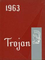 Troy High School 1963 yearbook cover photo
