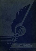 Nevada High School 1947 yearbook cover photo