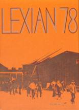 Lexington High School 1978 yearbook cover photo