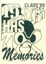 Harvey High School 1996 yearbook cover photo