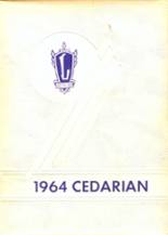 Lebanon High School 1964 yearbook cover photo
