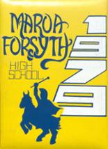 Maroa-Forsyth High School 1979 yearbook cover photo