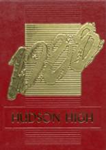 Hudson High School 1988 yearbook cover photo